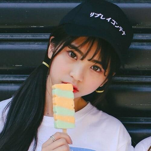 Japan Letters Mens Brand Sport Summer Outdoor Hiking Hat Female Caps Hat Women Travlling Sunscreen