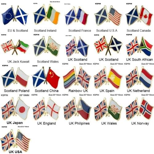 Flag Badge Country Flag Badge Flag Brooch National Flag Lapel Pin International Travel Pins Collections