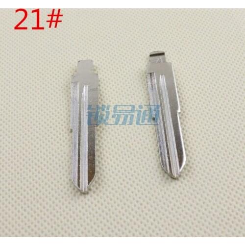 21# 10pcs/lot free shipping hot selling with high quality folding remote key blade for Toyota Corona