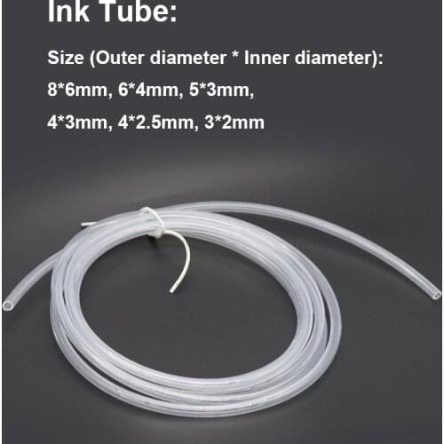 5m/lot Large Format Digital Inkjet Printers Anti-corrosion Solvent Ink Hose Eco-solvent Ink Tube UV Ink Pipe