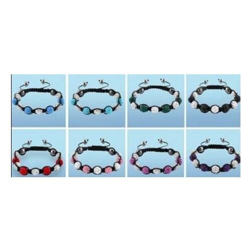 Er3412 Disco Ball Beads Crystal crystal Bracelet fasion Gift jewelry Discount crystal crystal