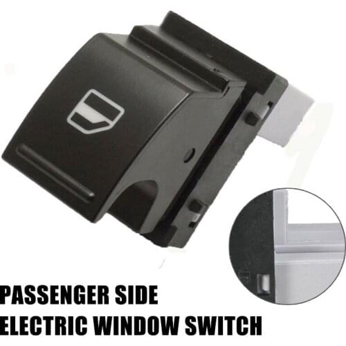 BlackElectric Window Switch Passenger Side For V-W Jet-ta Passat Golf MK5 MK6