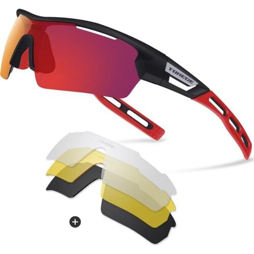 Brand Unisex Fashion Polarized Sunglasses for Men Women Running Driving Fishing Golf Baseball Glasses EMS-TR90 Unbreakable Frame