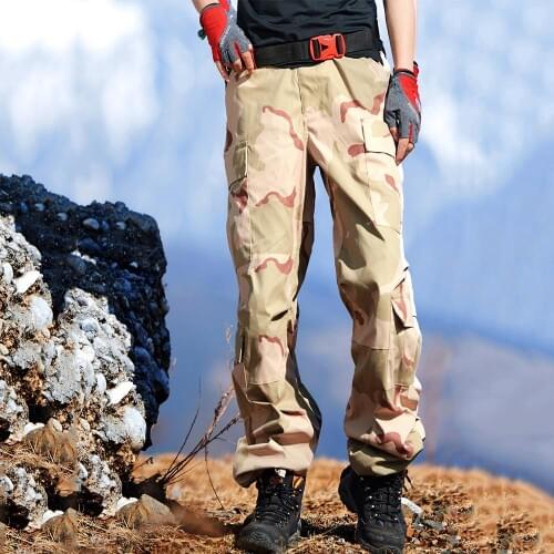 Outdoor Quick Drying Tactical Waterproof Pants Women Multi-pocket Soft Shell Trousers Trekking Fishing Hunt Tooling Hiking Pants