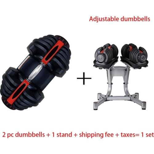 Quick Adjustable Mens Dumbbell Set Intelligent Automatic Combination Replacement Exercise Weight 5-40KG Dumbbell