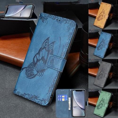 Case For iPhone XR XS X 12 11 Pro Max 12 Mini 7 8 Plus SE 2020 Flip Leather Embossed Flying Saucer Magnetic Phone Cover Coque