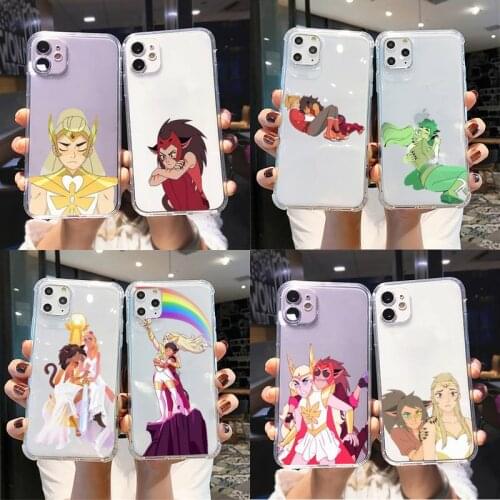 She-Ra and the Princesses of Power Phone Case For iPhone X XS MAX 6 6s 7 7plus 8 8Plus 5 5S SE 2020 XR 11 11pro max Clear Cover