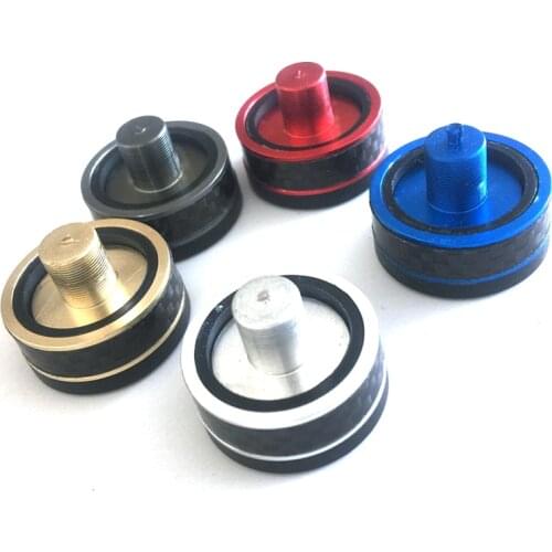 NooNRoo Decorative End Cap 3K Carbon ring Aluminum But Cap END CAP Dripping Tail Piece 27