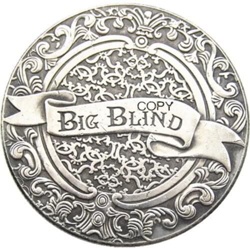 HB(143)US Hobo Morgan Dollar skull zombie skeleton Silver Plated Copy Coins