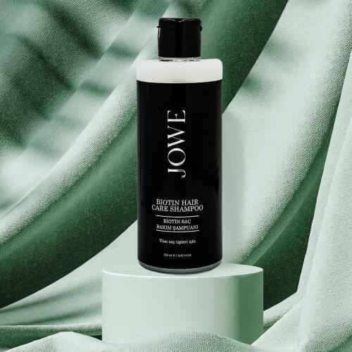 JOWE 250ml Easy Using Long Lasting Natural Permanent Organic Color Dying Biotin Collagen Black Hair Dye Shampoo For Woman Gray