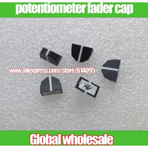 20pcs mixer EQ equalizer potentiometer fader cap small / effect straight slide potentiometer push button / audio audio switch