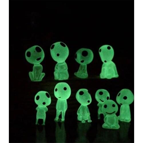 Small Ornaments Gift Party Supplies Unique Cartoon Doll Micro Landscape Decoration Hotel Ornaments Interesting Creative Glow