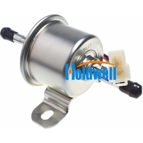 Holdwell 12V Fuel Lift Pump RC601-51350 for Kubota ZD18 ZD18F ZD21 ZD21F ZD221 ZD25