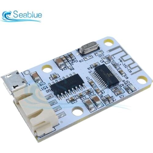 PAM8403 Wireless Bluetooth 4.0 Stereo Audio Receiver Module Digital Amplifier Sound Loud Board DC 5V Micro USB 3W+3W For Arduino