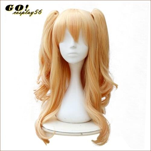 Citrus Shitorasu Aihara Mei Aihara Yuzu Cosplay Wig Black Straight Blonde Curls Ponytails Synthetic Hair for Adult