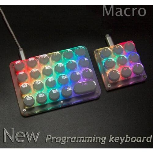 9 23 Key Programmable Support Macro Function Outemu Gateron Switches Mechanical Keyboard Numpad For LOL Battlegrounds software
