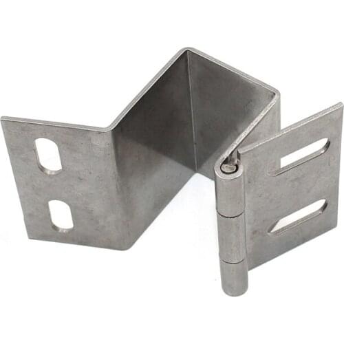 Industrial Equipment Cabinet Door 304 Stainless Steel Bend Hidden Hinges