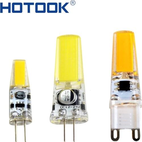 LED Bulb Mini G9 G4 LED Lamp12V 24V 220V 110V COB SMD Christmas Light Corn LED ampoule Replace for Halogen Spotlight Chandelier