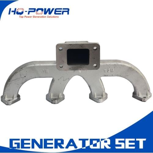 Precision horizontal machining 40kw diesel generator exhaust pipe 4100 spare parts