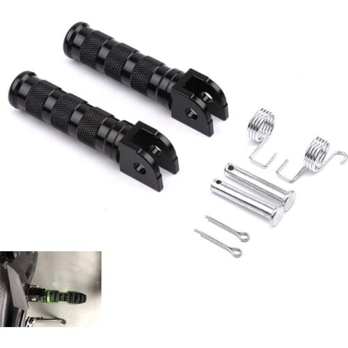 Universal CNC Aluminum Motorcycle Modified Parts Rear Pedal For KAWASAKI Z250 Z300 Z750 Z750S Z750R Z800 Z900 Z1000