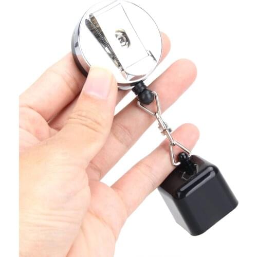 Billiards Snooker Pool Cue Chalk Holder Retractable Drawing Belt Clip Entertainment Snooker & Billiard Accessories 21 x 21x 19mm