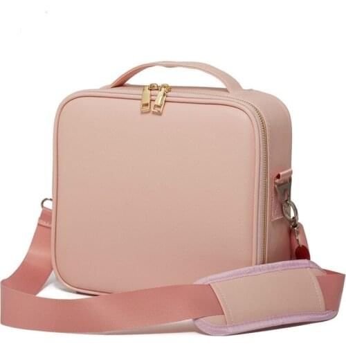 Women Fashion Cosmetic Bag Travel Makeup Organizer Professional Make Up Suitcase Box Cosmetics Pouch Beauty Case Makeup Artist