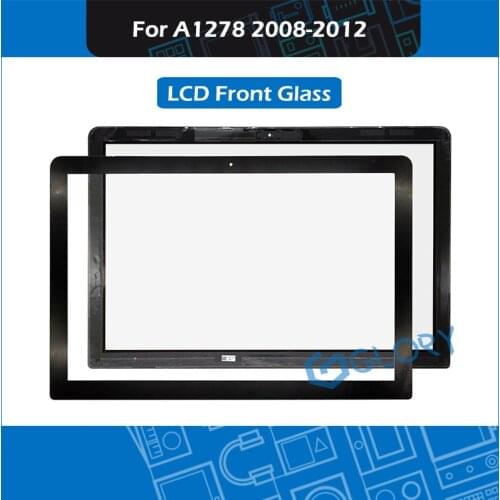 5pcs/Lot A1278 LCD LED Front Glass Panel For Macbook Pro 13" A1278 Glass Replacement 2008 - 2012