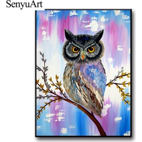 Diamond Painting Full Round Square Drill Embroidery Art Owl Picture Rhinestone Accessories Mosaic Cross Stitch Kit Paiting Decor