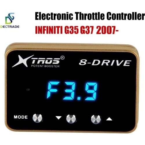 DECTRADE Car Electronic Throttle Controller Racing Accelerator Potent Booster For Infiniti G35 G37 2007- Tuning Parts 8 Drive