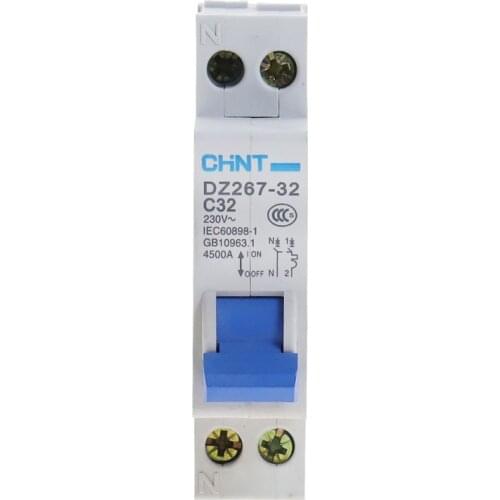 CHNT Circuit breaker DPN DZ267-32 1P+N C25A