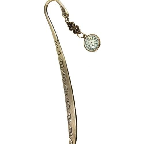 Design Retro Vintage Metal Alloy Bronze Bookmark Document Book Mark Label DIY Fit For Gift School Office Decor r20