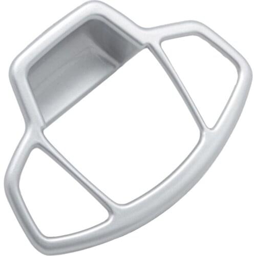 For Jeep Renegade 2016-2020 Chrome Hand Brake Handbrake Button Center Central Console Cover Trim Molding