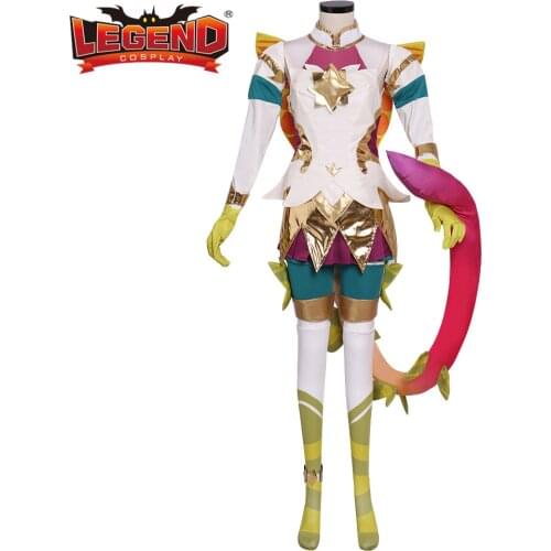 Cosplay legend Game Neeko Costume Guardian Neeko Prestige Edition Cosplay Costume Adult Halloween Fancy Suit Custom Made H001
