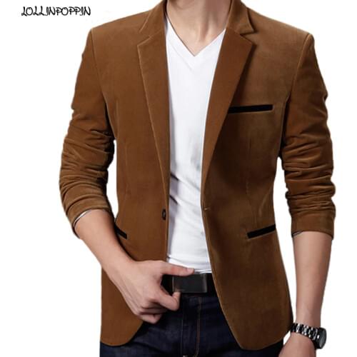 LOLLINPOPPIN Men's Casual Blazers