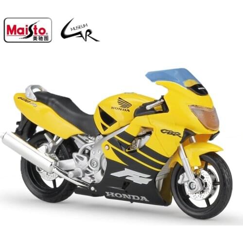 Maisto 1:18 HONDA CBR 600F4 Metal Diecast Scale Model Motorcycle Kit Display Collections Gift Toy