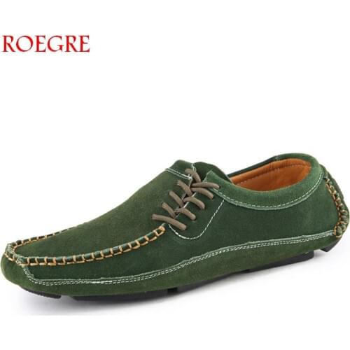 Mens Driving Shoes 2020 Men Genuine Leather Loafers Shoes Fashion Handmade Soft Breathable Moccasins Flats Slipe On Shoes 38-47