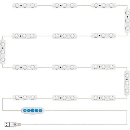 New Led Vanity Mirror Lights Kit, 11Ft with Dimmable Color and Brightness Lighting Fixture Strip for Bathroom Mirror