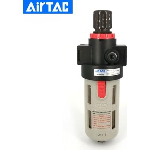 New AirTac Original Air Source BFR2000 BFR3000 BFR4000 Pneumatic Regulator Filter Water Separator