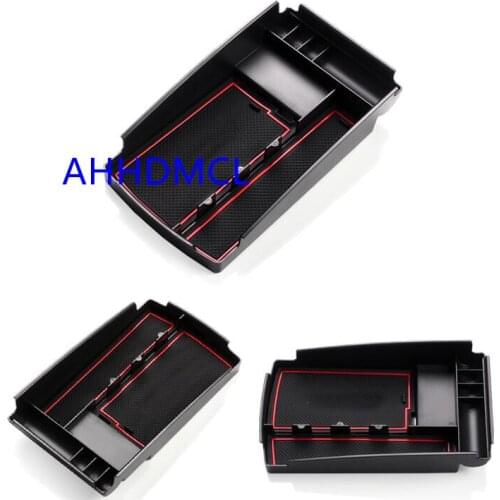 Armrest Box Storage Central Storage Box Compartment For CC Tiguan New Magotan Passat Variant Tiguan L