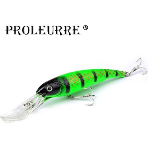1Pcs Sinking Big Minnow Fishing Lures 16.5cm 28g Deep diving Wobblers Lures Japan 3D Eyes Artificial Hard Bait Swimbait