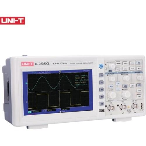 UNI-T UTD2052CL 2 channel 50MHz 500MS/s Digital Oscilloscope