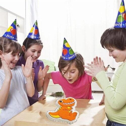 1 Pcs Silicone Molds Cake Decorating Tools Soap Jelly Moulds Kitchen Pastry Baking Tool DIY Large Cute Dino Molds Random Color