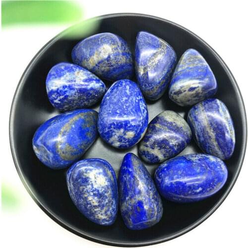 100g Natural Tumbled Lapis Lazuli Quartz Crystal Stones Healing Reiki Decor Natural Stones and Minerals
