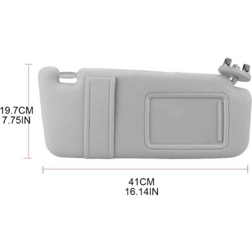 2-Color Car Sun Visor Sunshade for Camry Driver and Passenger Side Right and Left Organizer Car Window Sunshade 4 Styles
