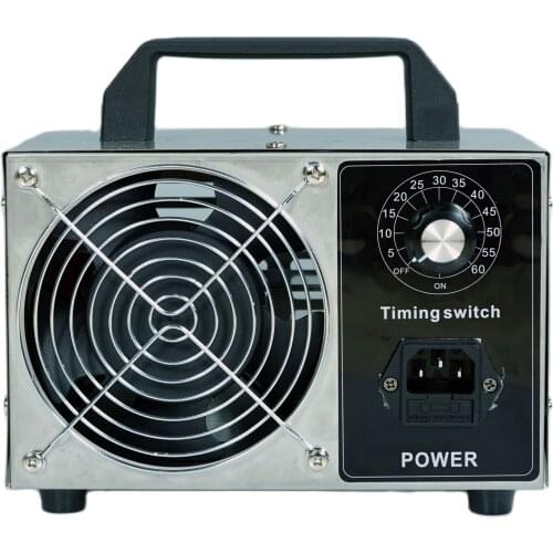 24G/H 220V Ozone Generator Machine Air Filter Purifier Fan for Home Car Formaldehyde Time Switch EU Plug generador de ozono