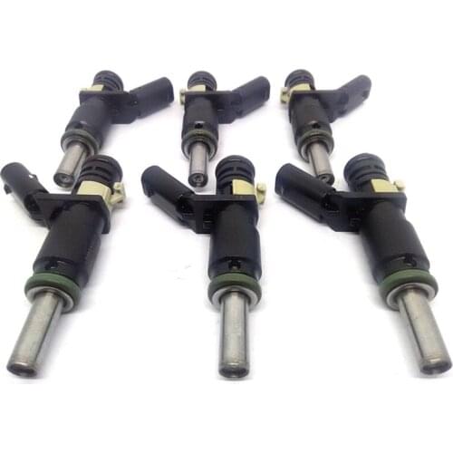6PCS fuel injector A2720780249 For MERCEDES-BENZ C230 CLK350 SLK280 2.5L 3.0L 3.5L V6