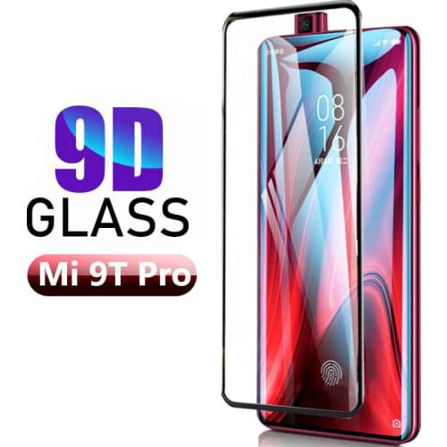 9D Protective Glass For Xiaomi Mi 9T Pro Full Cover Tempered Glass on Xiomi Mi 9T mi9t Xaomi My t9 pro Safety Phone Film Protect