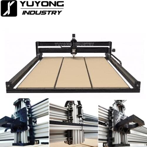 Bellwether Lead CNC Router Machine Mechanical Kit Latest Version with 4pcs Nema23 1.26N.m/2.5N.m Stepper Motors