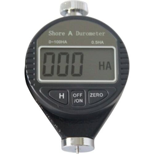 Digital Shore Hardness Tester Meter Durometer Type A for general rubber synthetic rubber soft rubber multi-resin leather wax