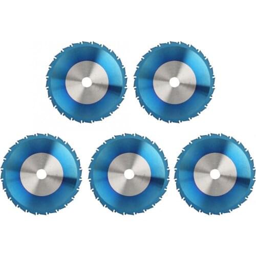 85*10/85*15mm Carbide Blue Plating Circular Saw Cutting Blade Disc for Wood Soft Metal Woodworking Cutting Tool
